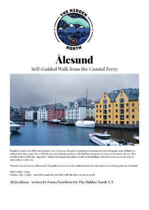 Ålesund Self-Guided Walking Tour (From the Coastal Ferry)