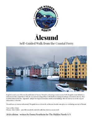 Ålesund Self-Guided Walking Tour (From the Coastal Ferry)