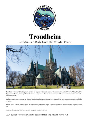 Trondheim Self-Guided Walking Tour (From the Coastal Ferry)